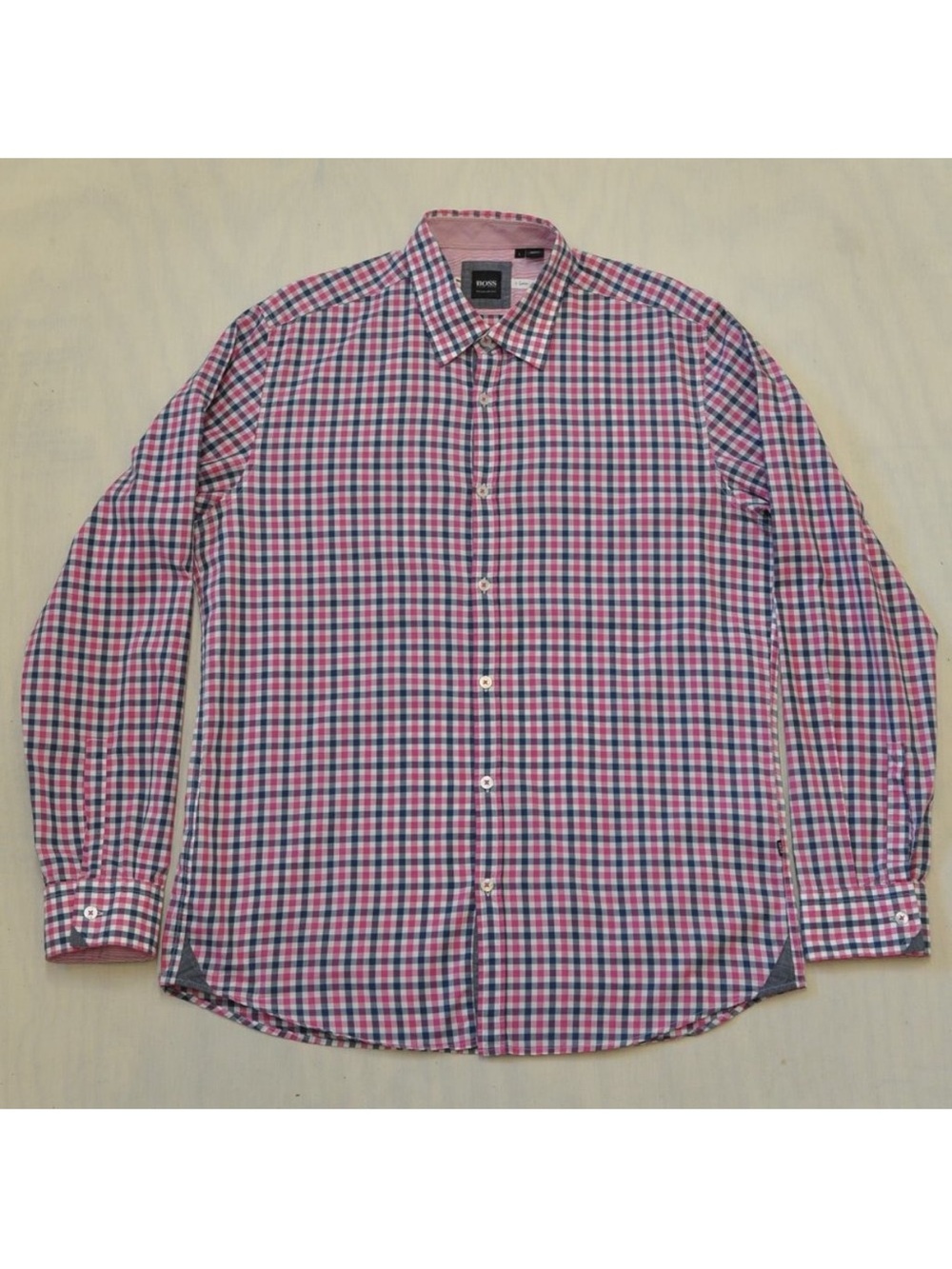 Hugo Boss Button Down Regular Fit L - Picture 2 of 6